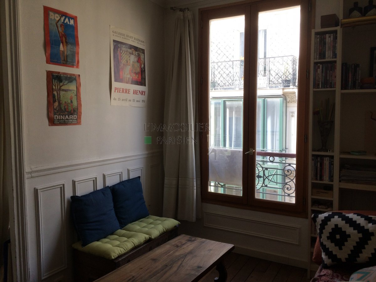 Location Appartement meublé 2 pièces - 35m² 75018 Paris