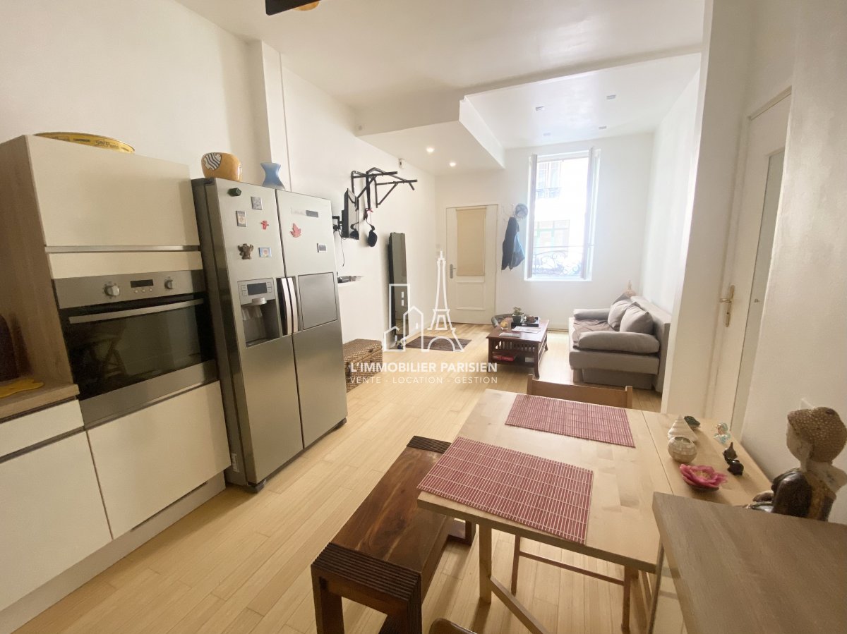 Vente Appartement  2 pièces - 40.63m² 75018 Paris