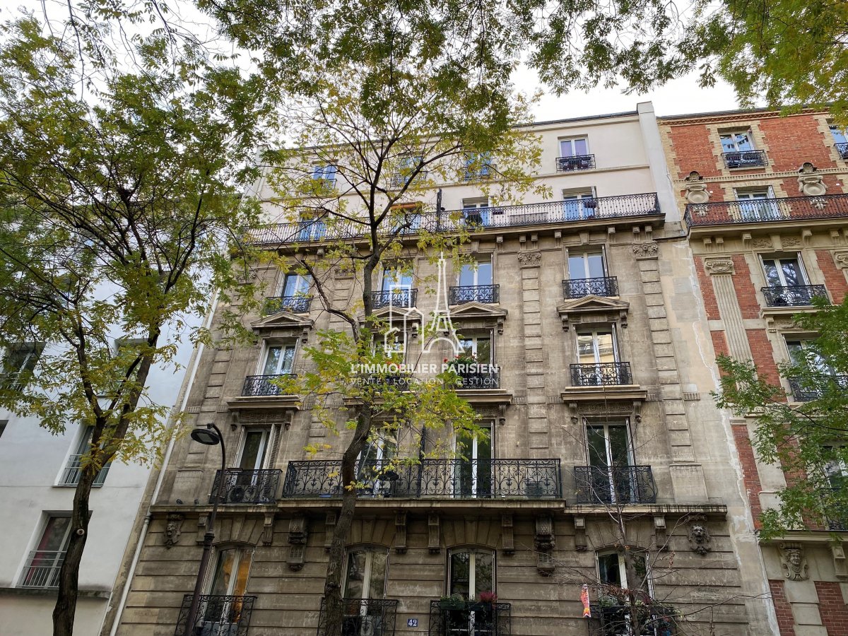 Vente Appartement  3 pièces - 50.84m² 75018 Paris 18