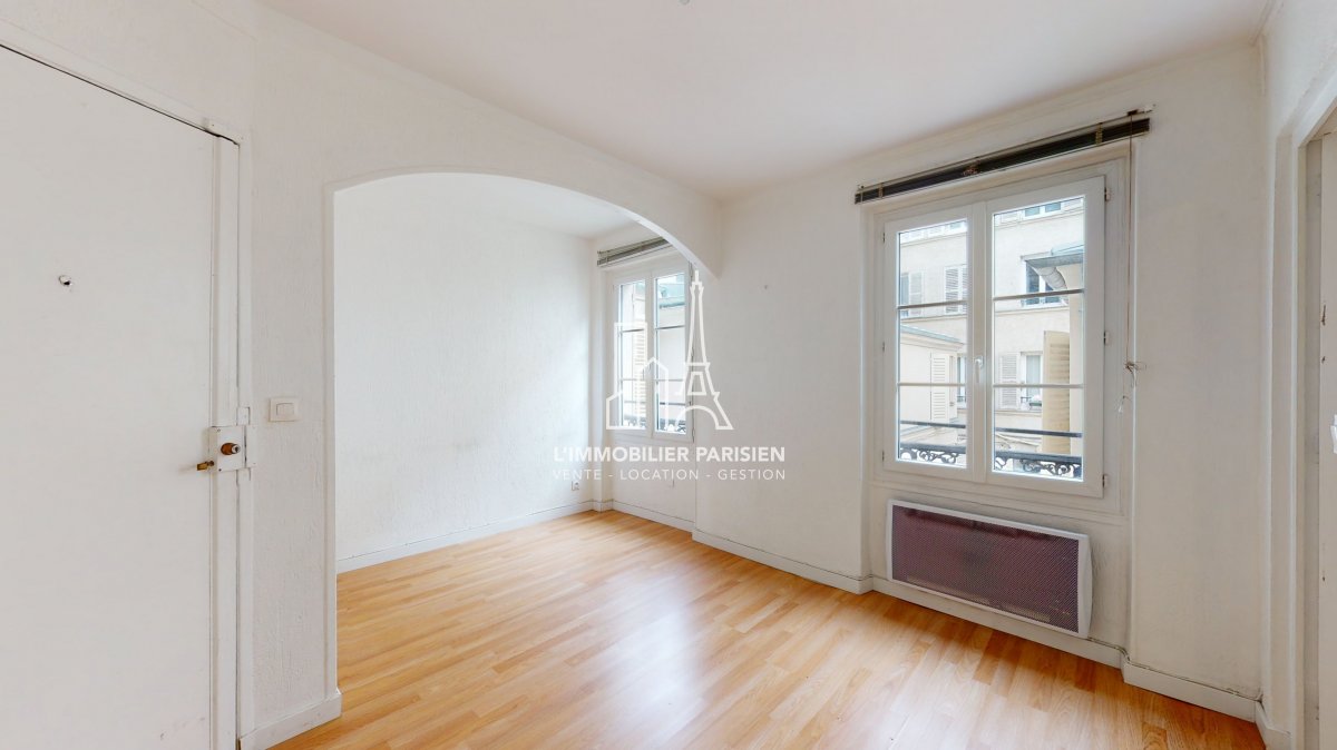 Vente Appartement  2 pièces - 37.02m² 75017 Paris
